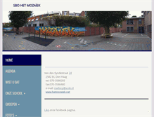 Tablet Screenshot of hetmozaiek.net